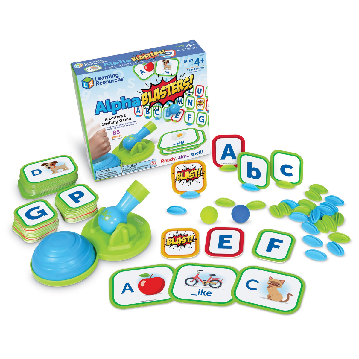 Alphablast Spelling Game