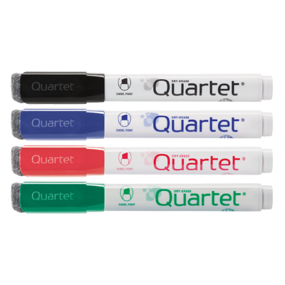  Quartet Dry Erase Markers, Whiteboard Markers, Chisel