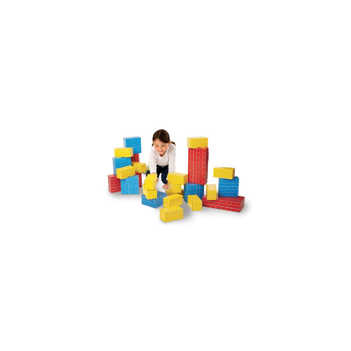 Melissa & doug cardboard hot sale blocks