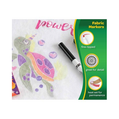 Crayola® Fabric Markers (Fine Line)