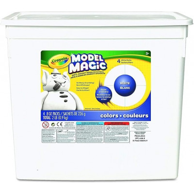 Crayola® Model Magic® Modeling Compound, 2 lb. Tub, White_ CR57-4400