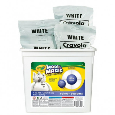 Crayola® Model Magic® Modeling Compound, 2 lb. Tub, White_ CR57-4400