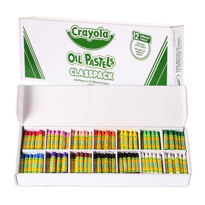  Crayola Oil Pastels, Assorted Colors, 16 Count : Arts