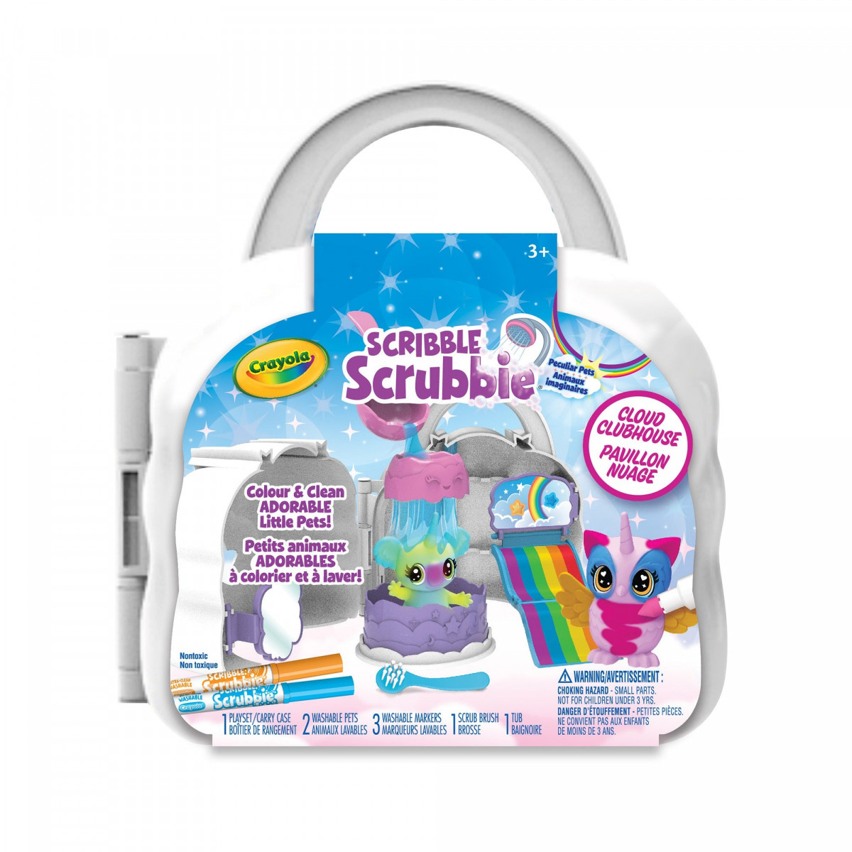 Crayola scribble scrubbie hot sale toy pet playset