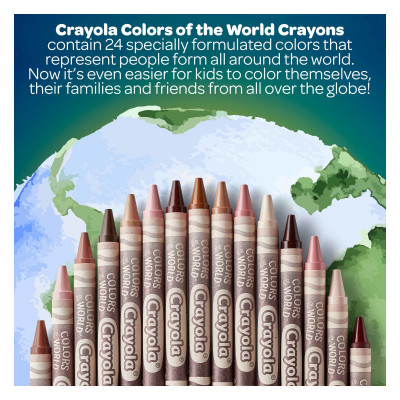 Crayola® Colors of the World™ Skin Tone Crayons