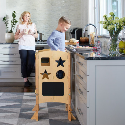 Kitchen Helper - Gray/White/Natural/!