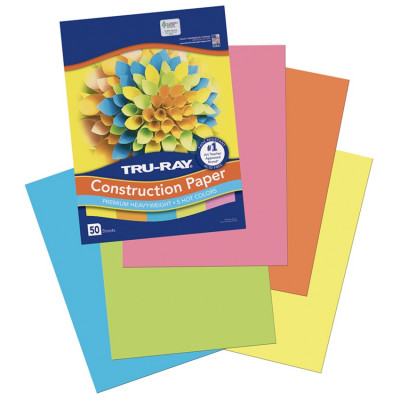 Tru-Ray Construction Paper Pack