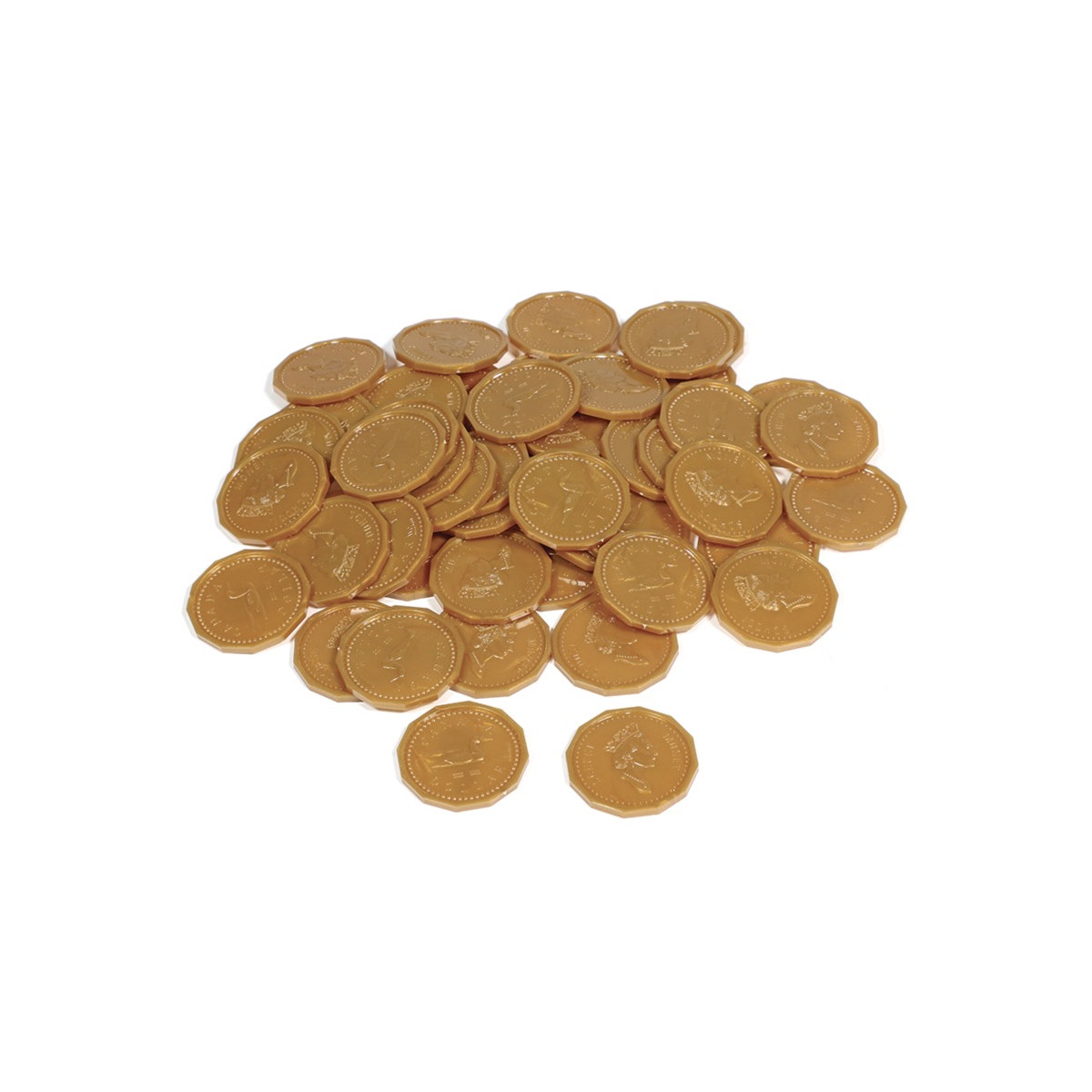 Learning Resources® Canadian Loonies - Play Money, 50/pkg(L0411-00)