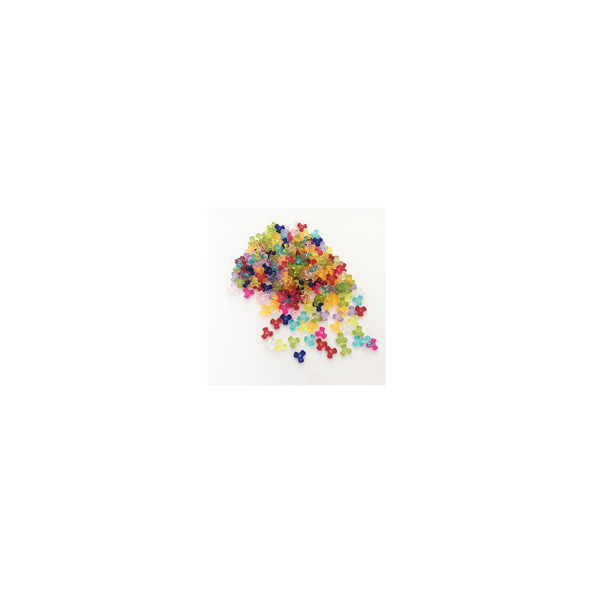 Assorted color marble beads